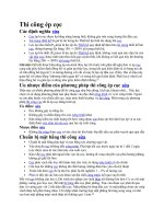 Thi công ép cọc pot