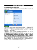 HƯỚNG DẪN CÀI ĐẶT & TỐI ƯU HÓA Windows XP - Phần 4 potx