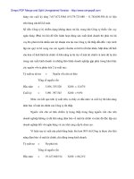 Bao cáo phân tích tình hình tài chính công ty Xây dựng và lắp máy điện nước - 5 ppt