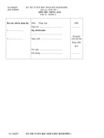 KỲ THI TUYỂN HỌC SINH GIỎI THÀNH PHỐ Năm học 2010 -2011 MÔN THI : TIẾNG ANH LỚP 12 - BẢNG A pdf