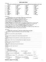 TEST FOR UNIT 5 pptx