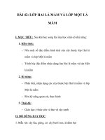 GIÁO ÁN SINH 6_BÀI 42: LỚP HAI LÁ MẦM VÀ LỚP MỘT LÁ MẦM pot