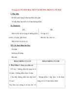 Giáo án lớp 2 môn Mỹ Thuật: Vẽ trang trí: VẼ TIẾP HOẠ TIẾT VÀO ĐƯỜNG DIỀM VÀ VẼ MÀU pdf