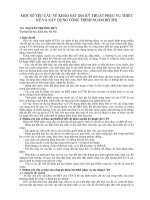 Báo cáo nghiên cứu khoa học: 