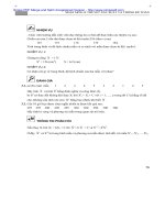 Tài liệu đào tạo giáo viên sư phạm môn lý thuyết xác suất và thống kê toán - Vũ Viết Yên - 7 ppt