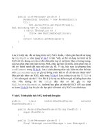 Giáo trình phân tích khả năng ứng dụng các lớp giao diện boolean trong Androi để tạo một View riêng p8 pdf