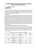 Báo cáo nghiên cứu khoa học: 