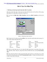 TRÌNH DIỄN BÁO CÁO BẰNG POWER POINT - TRẦN THANH PHONG - 6 pptx