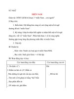 Giáo án lớp 4: TỪ NGỮ MIỀN NAM ppt