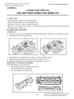 Giáo trình thực tập động cơ I - Chương 5 docx