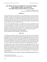 Báo cáo nghiên cứu khoa học: 