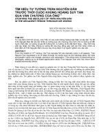 Báo cáo nghiên cứu khoa học: 