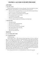 Quản trị công nghệ - Chương 4 docx