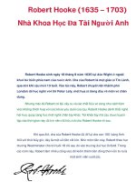 Robert Hooke (1635 – 1703) Nhà Khoa Học Đa Tài Người Anh docx