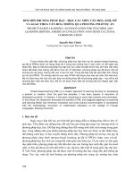 Báo cáo nghiên cứu khoa học: 