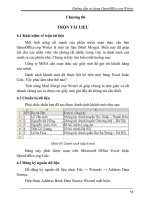 Hướng dẫn sử dụng OpenOffice.org Writer - Chương 6 pps