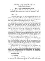 một số giải pháp đẩy nhanh tiến độ xây dựng trường học đạt chuẩn quốc gia trên địa bàn huyện trần văn thời