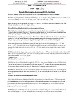 Câu hỏi trắc nghiệm và bài tập phần Điện pps