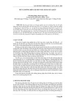 Báo cáo nghiên cứu khoa học: 