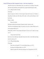 Quy trình chuẩn bị thực hiện và quản lý dự án Công nghệ thông tin về Điện lực - 4 doc