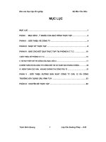 Đề tài thực tập tốt nghiệp công ty cầu 12