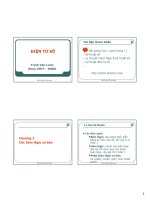 Điện tử số - Chương 1 pps