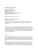 Những lỗi thường gặp khi cài Driver doc