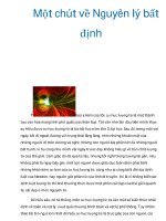 Một chút về Nguyên lý bất định ppt