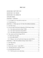 Nghiên cứu các đặc điểm chính của công nghệ DVB H