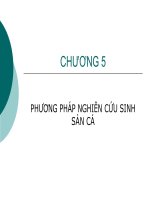 Chương 5: Phương pháp nghiên cứu sinh sản cá doc