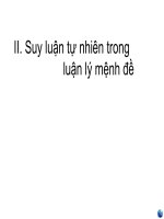 LUẬN LÝ TOÁN HỌC - CHƯƠNG 2 ppsx