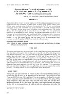 Báo cáo nghiên cứu khoa học: 