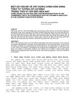 Báo cáo nghiên cứu khoa học: 