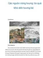 Các nguồn năng lượng: từ quá khứ đến tương lai pps
