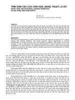 Báo cáo nghiên cứu khoa học: 