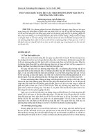 Báo cáo nghiên cứu khoa học: 