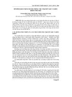 Báo cáo nghiên cứu khoa học: 