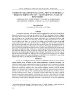 Báo cáo nghiên cứu khoa học: 