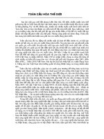 TOÀN CẦU HÓA THẾ GIỚI doc