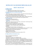 Hướng dẫn vận hành DSLAM, SW