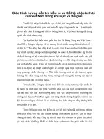 Giáo trình hướng dẫn tìm hiểu về xu thế hội nhập kinh tế của Việt Nam trong khu vực và thế giới phần 1 pot