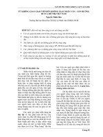 Báo cáo nghiên cứu khoa học: 