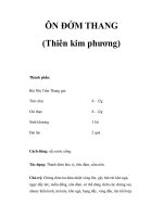 ÔN ĐỞM THANG (Thiên kim phương) ppt