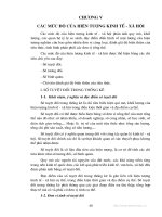 Giáo trình lý thuyết thống kê - Chương 5 ppsx