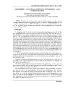 Báo cáo nghiên cứu khoa học: 