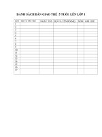 DANH SÁCH BÀN GIAO TRẺ 5 TUỔI LÊN LỚP 1 docx