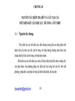 Nhà cao tầng - Phần II Kết cấu và nền móng - Chương 10 ppt