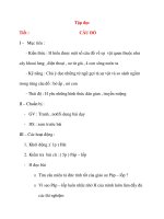 Giáo án lớp 4: Tập đọc CÂU ĐỐ doc