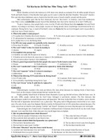 Tµi liÖu luyÖn thi §¹i häc M«n TiÕng Anh – Test 11 pptx