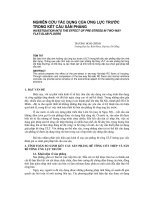 Báo cáo nghiên cứu khoa học: 